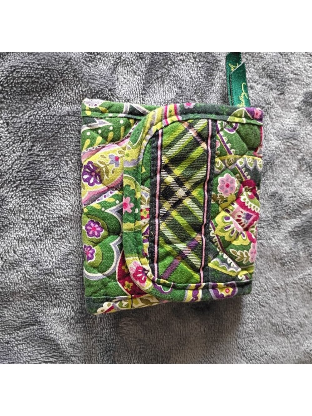 Wallet Women Vera Bradley Green Multi